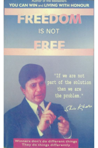 Freedom is not free